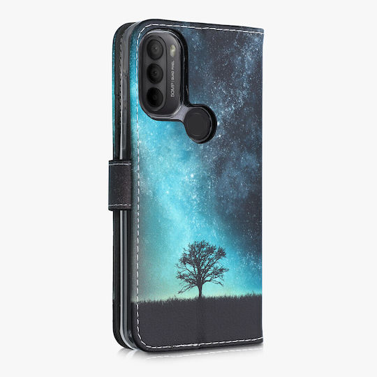 KWmobile Wallet Δερματίνης / Δερμάτινο Πολύχρωμο (Moto G71 5G)