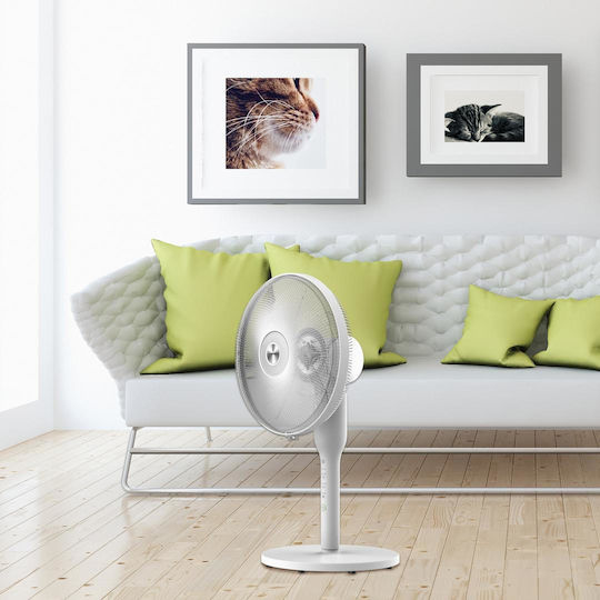 Heinner Ανεμιστήρας Ορθοστάτης 65W με Τηλεχειριστήριο Λευκός
