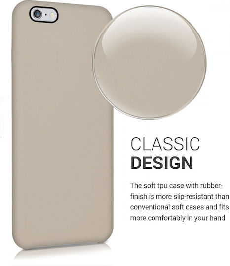 KWmobile Back Cover Silicone Gray (iPhone 6/6s PlusRealme 6 / 6s)