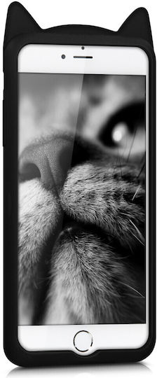 KWmobile Back Cover Σιλικόνης Μαύρο (iPhone 6 Plus / 6s PlusRealme 6 / 6s)