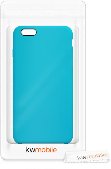 KWmobile Back Cover Silicon Albastru (iPhone 6/6s PlusRealme 6 / 6s)