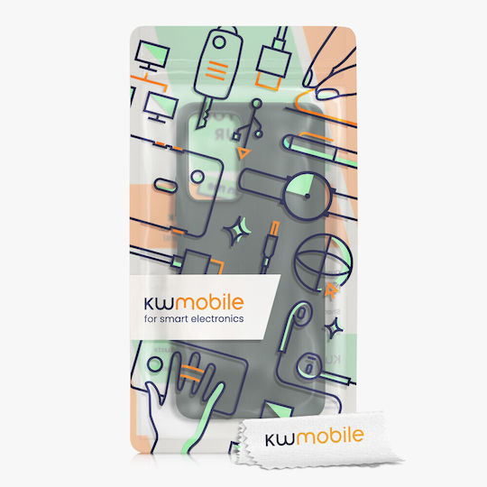 KWmobile Xiaomi Note Задна корица Силикон Зелен (Redmi Note 11 Pro+ 5GRealme 11 Pro / 11 Pro+)