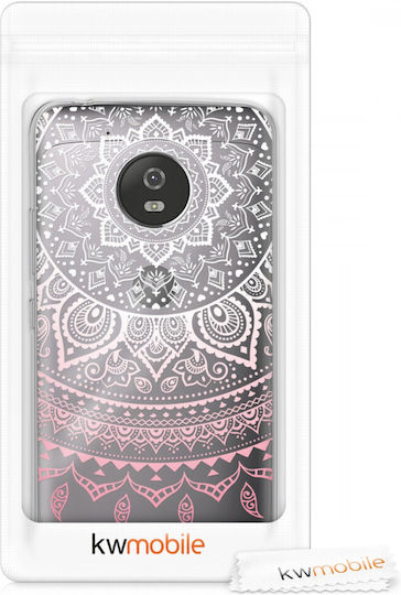 KWmobile Back Cover Σιλικόνης Ροζ (Moto G5)