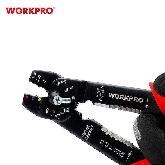 WorkPro Cable Stripper Pliers with 200mm Length