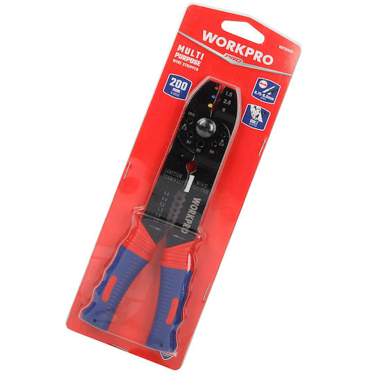 WorkPro Cable Stripper Pliers with 200mm Length