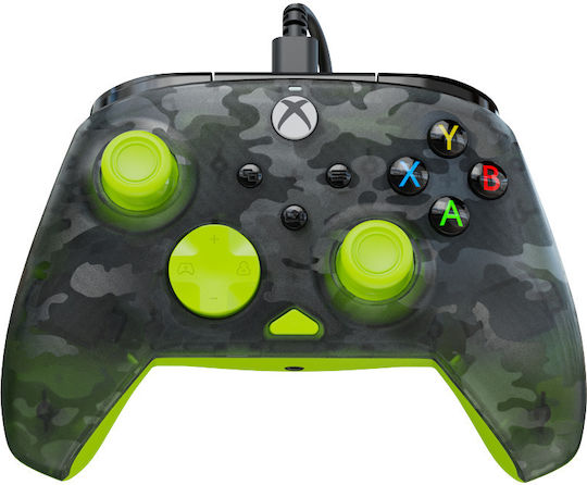 Turtle Beach Rematch Core Ενσύρματο Gamepad για PC / Xbox One / Xbox Series Ghost Black / Camo Yellow