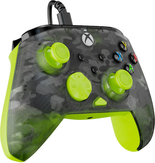 Turtle Beach Rematch Core Ενσύρματο Gamepad για PC / Xbox One / Xbox Series Ghost Black / Camo Yellow
