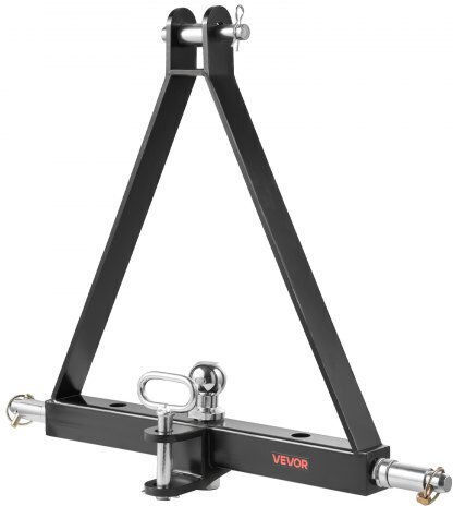 Vevor 3 Point 2" Trailer Hitch Receiver Quick Hitch Adapter 6000lbs Capacity