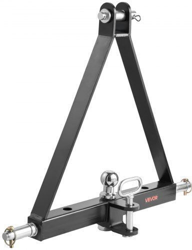 Vevor 3 Point 2" Trailer Hitch Receiver Quick Hitch Adapter 6000lbs Capacity