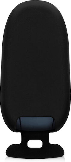 Car Key Cover Case Tesla Model X Silicone Black 45661.01