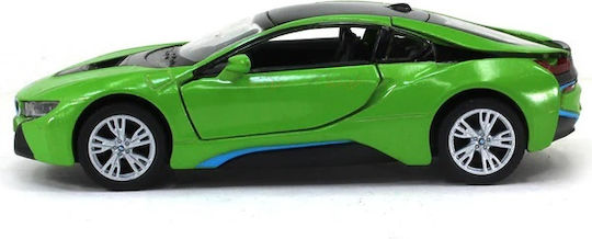 Kinsmart 1:36 Metal BMW I8 Green Opening Doors KT5379B