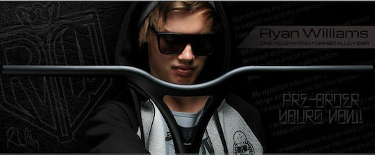 Mgp Mfx R Willy Ryan Williams 3D Signature Black Standard Scs IHC Aluminum Scooter Bar – 660mm x 635mm