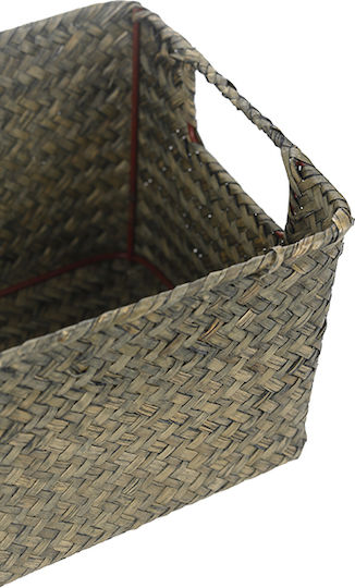 Καλάθι Sea Grass 12x22x12cm Πράσινο Kaeming