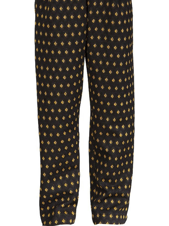 M&b Kid's Fashion Ολόσωμη Παντελόνα Μαύρη Α371