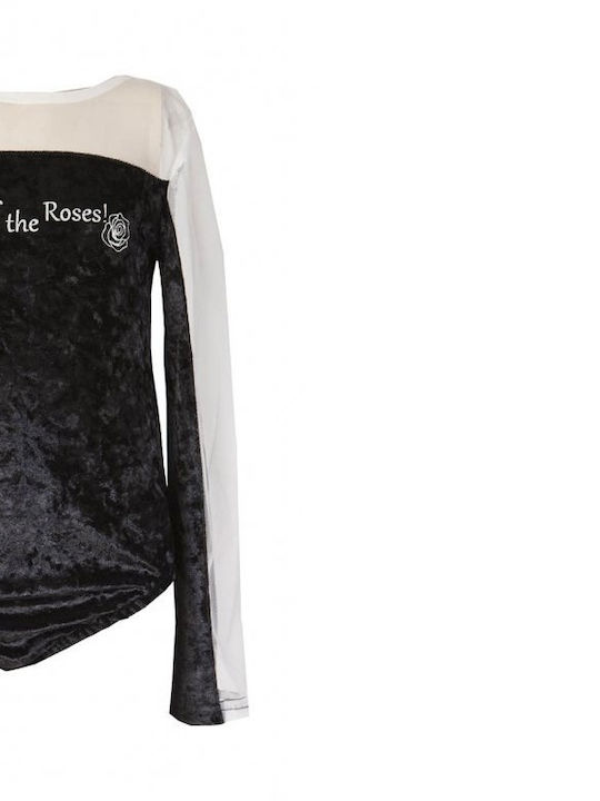 M&b Kid's Fashion Κορμάκι Λευκό Μαύρο Α307 M&b Kid's Fashion Κορμάκι Λευκό Μαύρο Α307