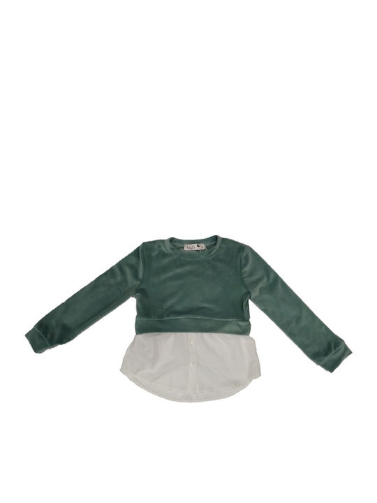 M&B Kid's Fashion Kinderhemd Langarm Weiß
