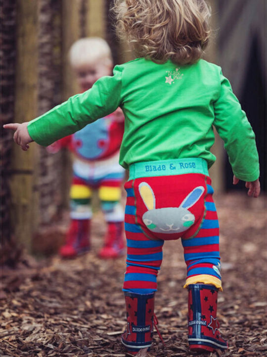 Kinderleggings Blade & Rose Garden Bunny Rote