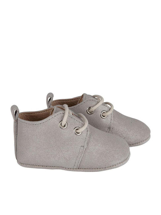 Baby Dutch Βρεφικά Παπούτσια Κορδόνια Glitter Unisex 22 X 16 X 7 Cm