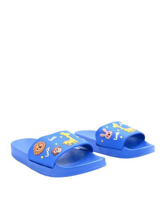 Μπλε Παιδική Σαγιονάρα Lucky Zoo