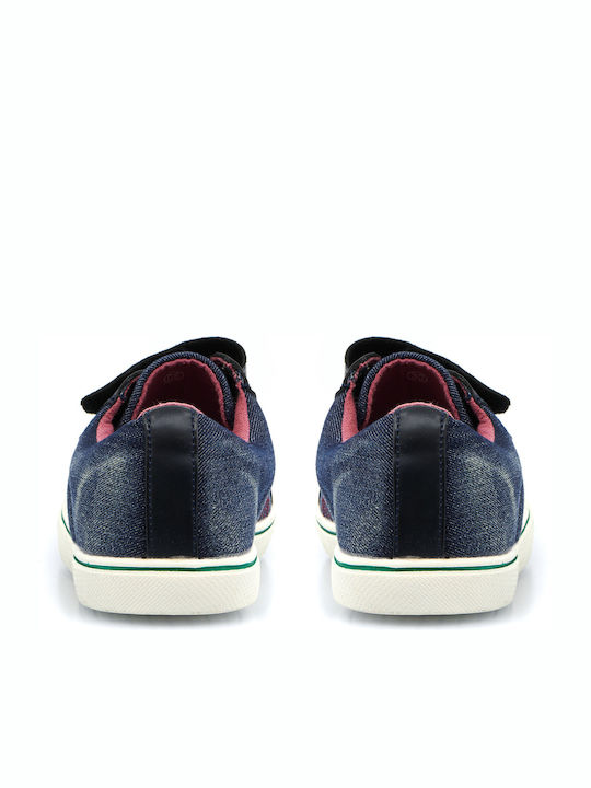 Exe Kinder Sneakers mit Klettverschluss Blau