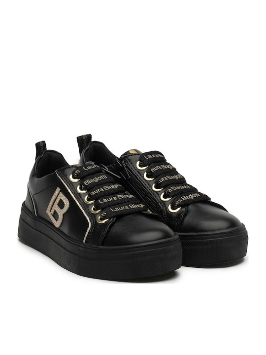Sneakers Casual Laura Biagiotti Μόδας Κορίτσι Μαυρο Μαυρο
