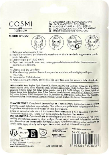 Cosmi Italia Collagen Sheet Mask 28ml