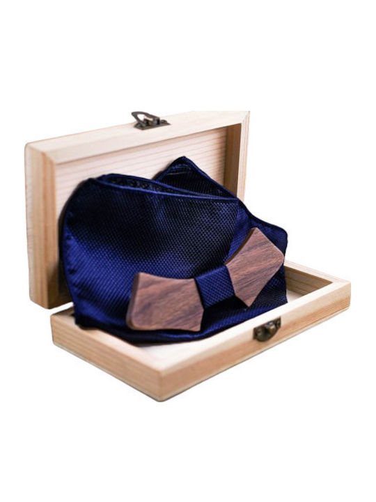 Wooden Kids' Bow Tie Daponte Dap-132a2 Blue
