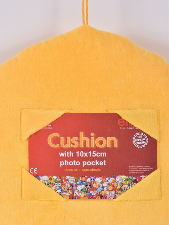 Emoji Smiley Face Pillow Photo Frame 30x30cm
