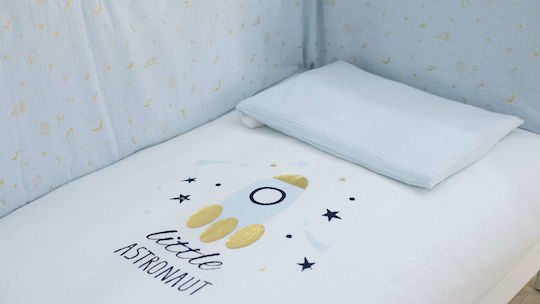 Bn Deco Space Σετ Προίκας 5τμχ Blue