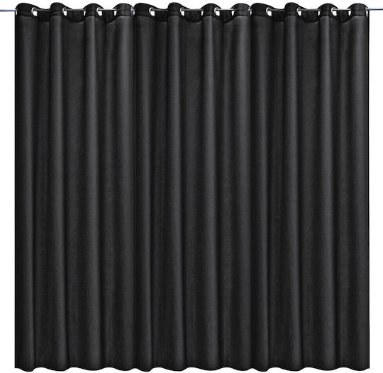 Jemidi24 Συσκότισης με Τρουκς Μαύρη 300x245εκ. Jemidi24 Συσκότισης με Τρουκς Μαύρη 300x245εκ.