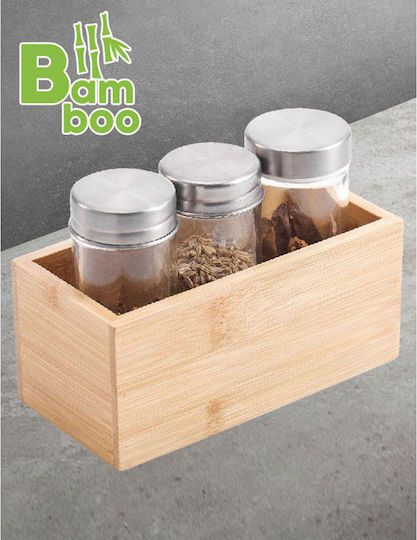 Ankor Wooden Storage Box Beige 15x7.5x6.8cm 1pcs