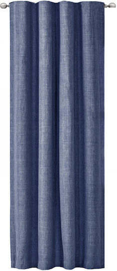 Jemidi24 Mit Bleistiftfalten Blauen 140x245cm Jemidi24 Mit Bleistiftfalten Blauen 140x245cm