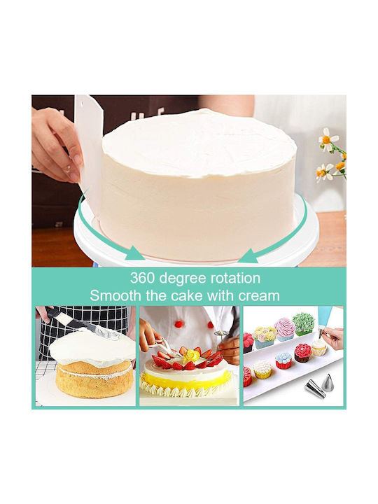 Cake Turntable Rotating Cake Stand Piping Nozzles Set 152 Piece Set Cake Turntable Rotating Cake Stand Piping Nozzles Set 152 Piece Set