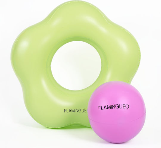Flamingueo Inflatable Sea Raft Green 110x110cm
