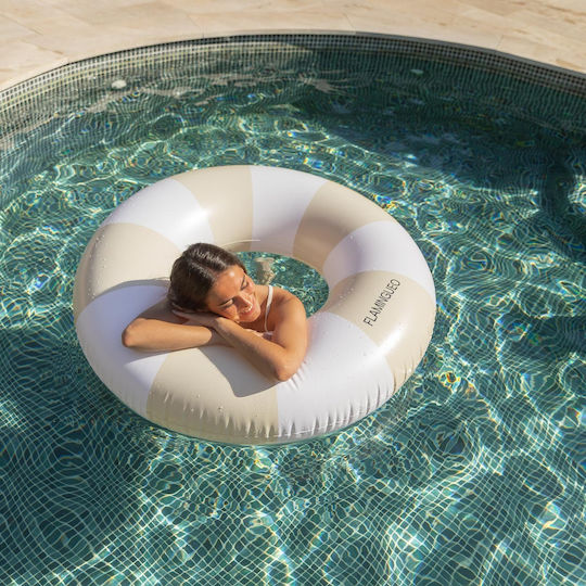 Flamingueo Inflatable for the Sea Donut 2 Persons Beige 110cm.