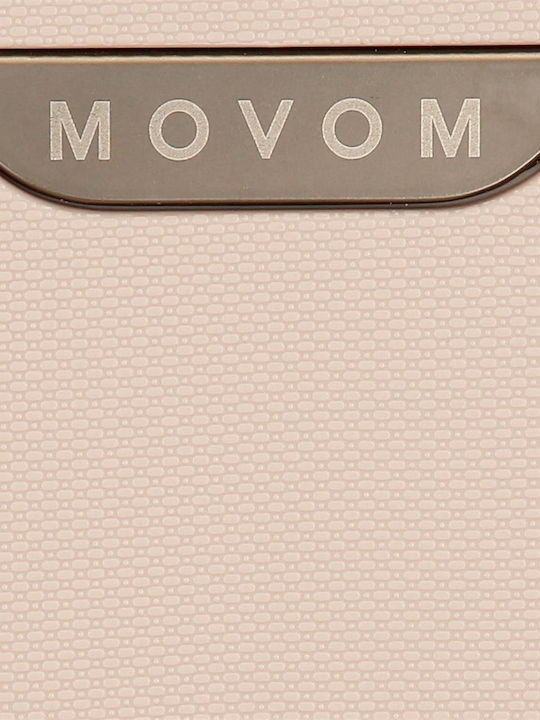 Movom Medium Hard Taupe Suitcase With 4 Wheels Height 68cm