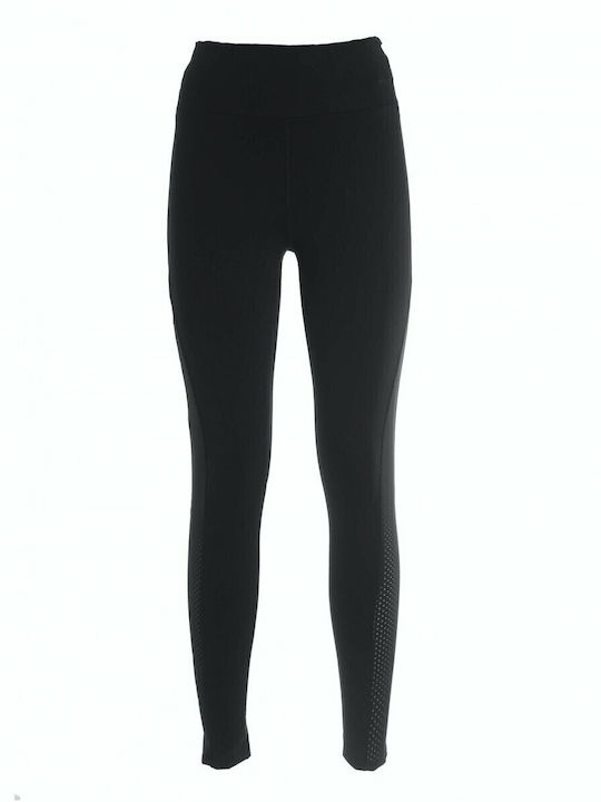 Schulung Frauen Lang Leggings Hochgeschnitten Schwarz