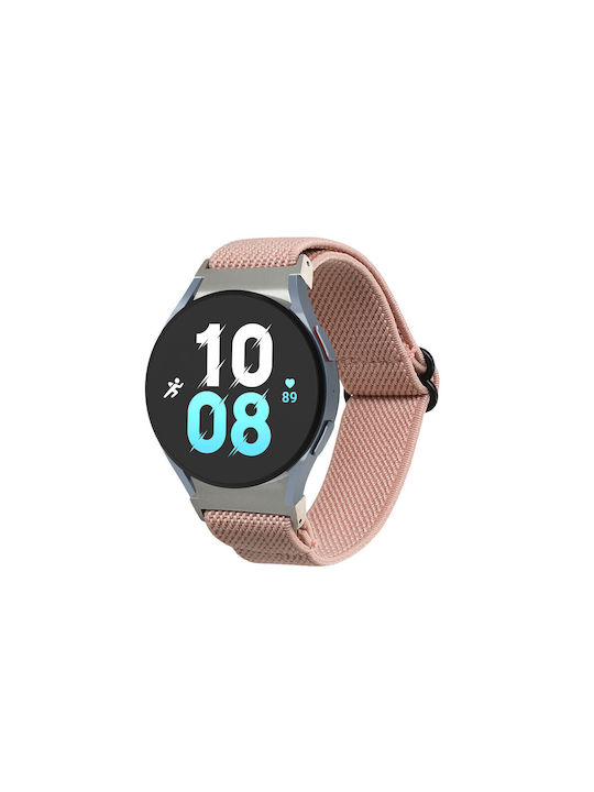 Kwmobile Strap Samsung Galaxy Watch 5/galaxy Watch 5 Pro Galaxy Watch 4 Light Pink Nylon Kwm000024xz002c Kwmobile Strap Samsung Galaxy Watch 5/galaxy Watch 5 Pro Galaxy Watch 4 Light Pink Nylon Kwm000024xz002c
