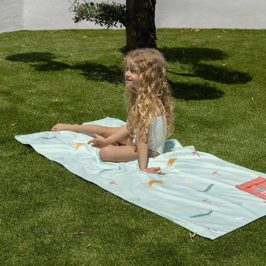 Veraman Kids' Beach Towel Microfiber 75x150cm Alan Flamingueo