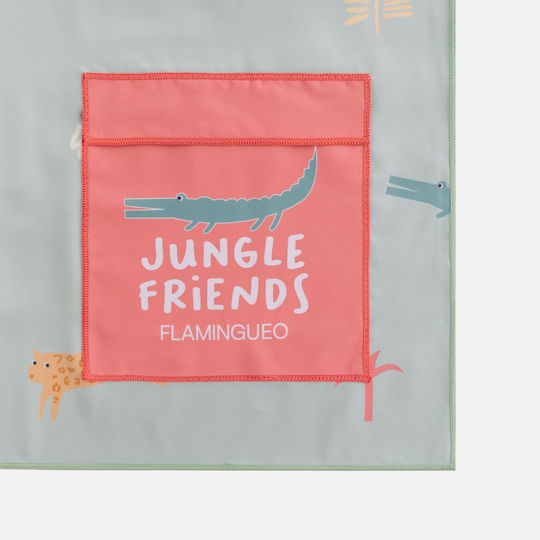 Veraman Kids' Beach Towel Microfiber 75x150cm Alan Flamingueo