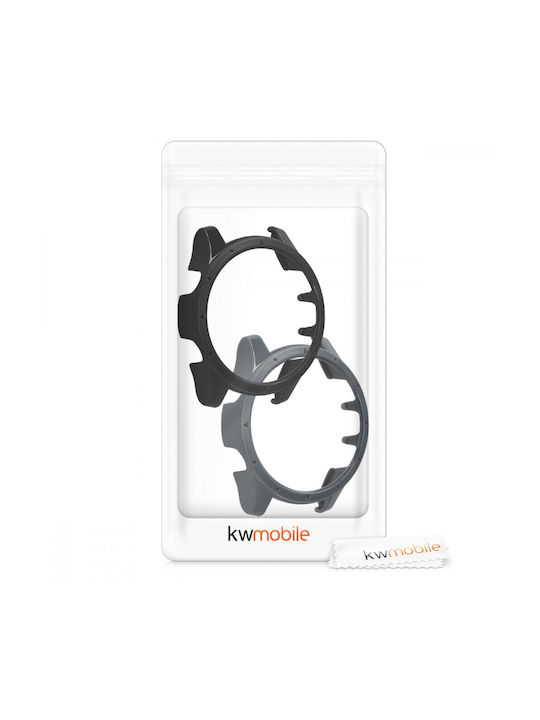 KWmobile Plastikhülle in Schwarz Farbe für Kompatibles Gerät Garmin Forerunner 935, Forerunner 945