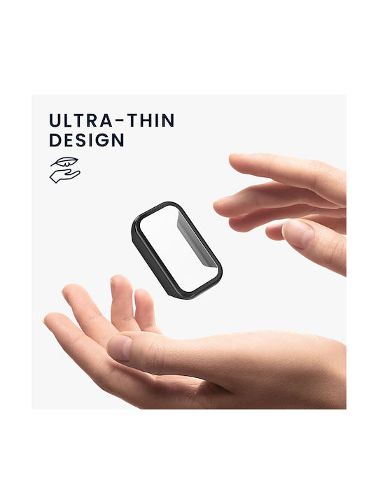KWmobile Carcasă de Plastic în culoarea Transparent pentru Xiaomi Smart Band 8, Redmi Band 2