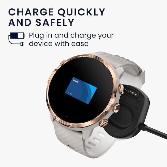 KWmobile Φορτιστής για Suunto 7 Μαύρος