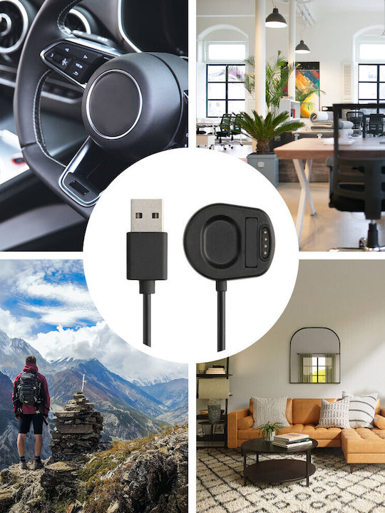 KWmobile Wearable Charger Suunto 7 Blackς