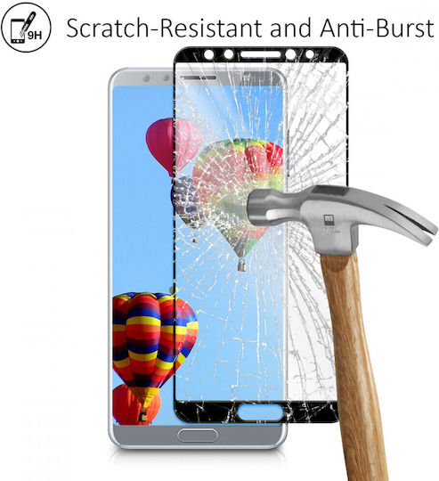 Kalibri Displayschutzfolie Schwarz (Huawei Nova 2s, kompatibles Handy)