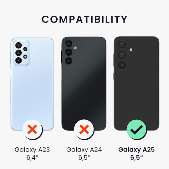 KWmobile Displayschutzfolie (Samsung Galaxy A25, Kwmobile)