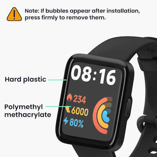 KWmobile Screen Protector για το Redmi Watch 2 Lite 1τμχ KWM000024WS001C