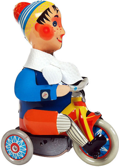 Kovap Metal Wind-Up Child On The Tricycle