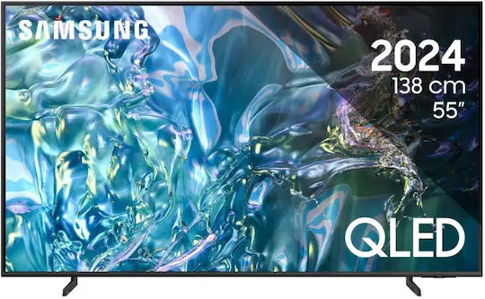 Samsung Smart Τηλεόραση 55" 4K UHD QLED Q60D HDR (2024) QE55Q60DAUXXH