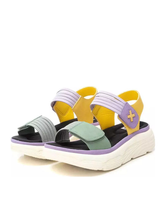 Women's Synthetic Leather Platform Shoes Purple